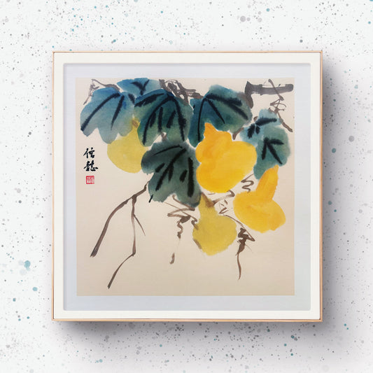 Classic China Art Retro Ink Wash Artwork