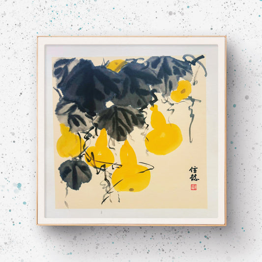 Traditional Chinese Painting Xieyi Vintage Style