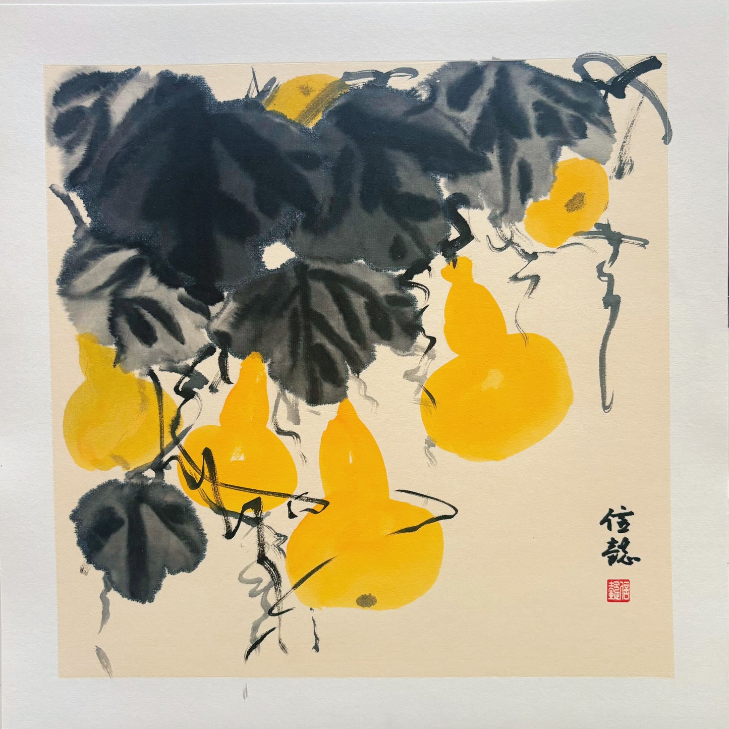 Traditional Chinese Painting Xieyi Vintage Style