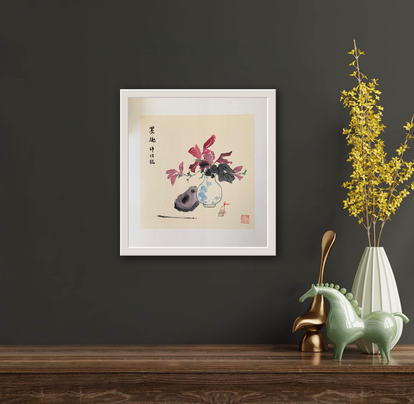 Lifestyle Chinese Ink Painting Oriental Wall Art