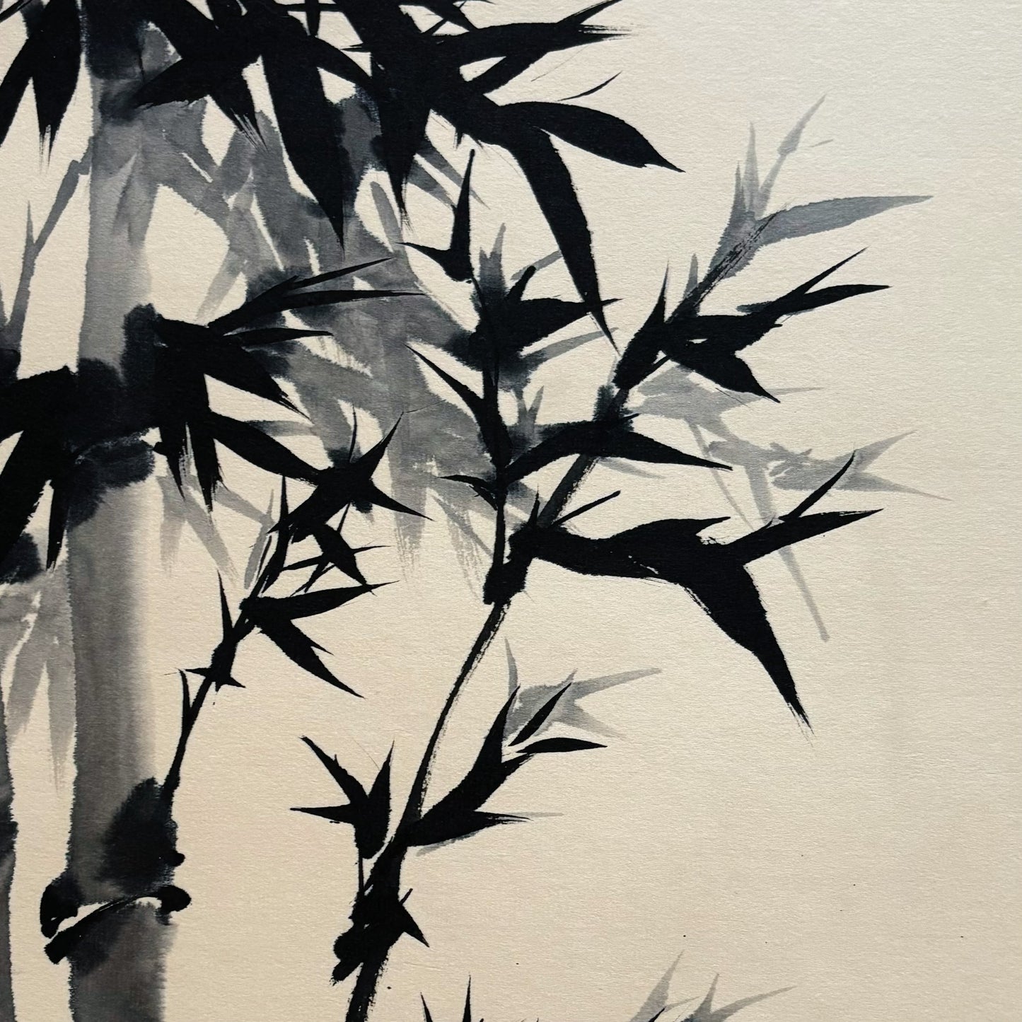 Original Chinese Painting Bamboo Wall Art