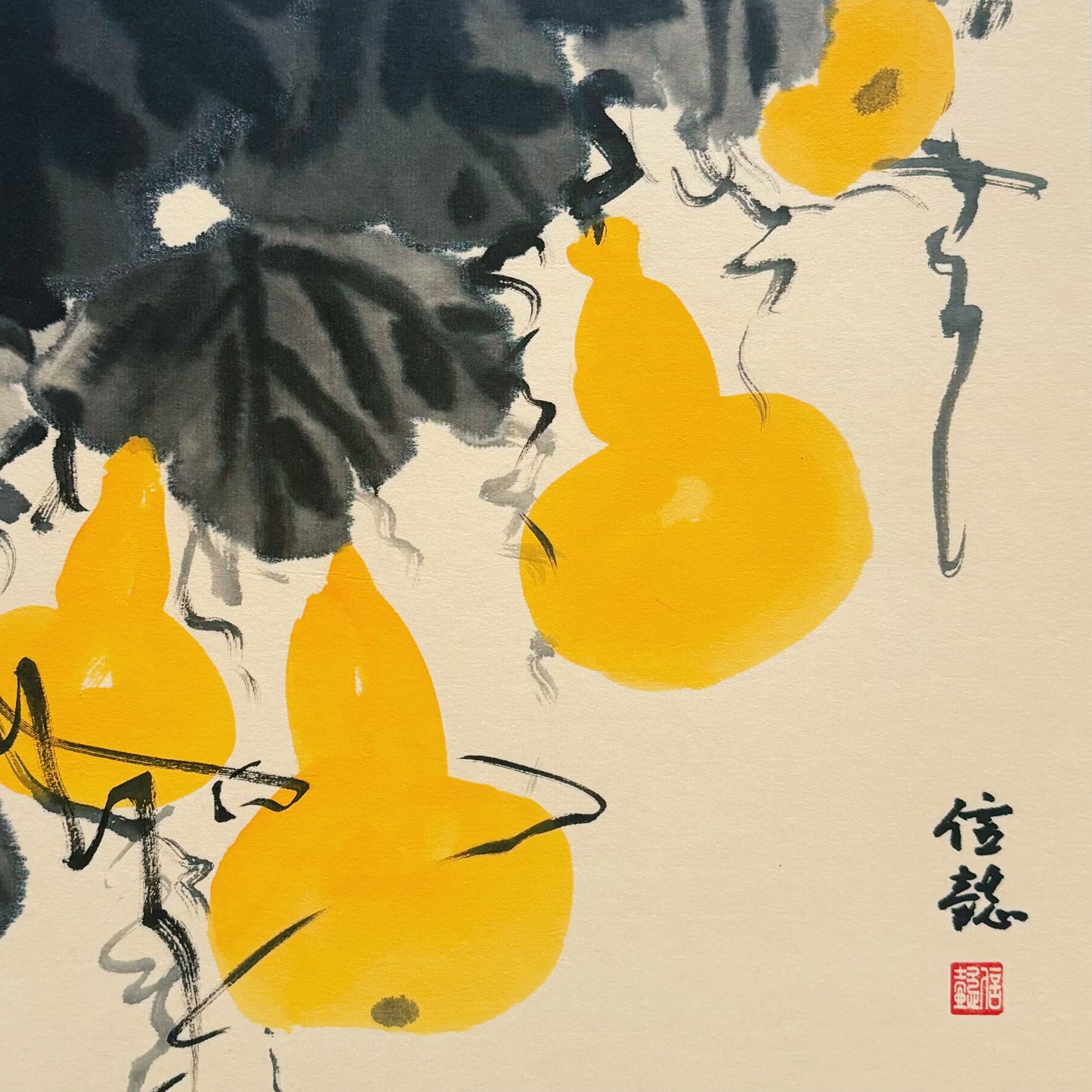 Traditional Chinese Painting Xieyi Vintage Style