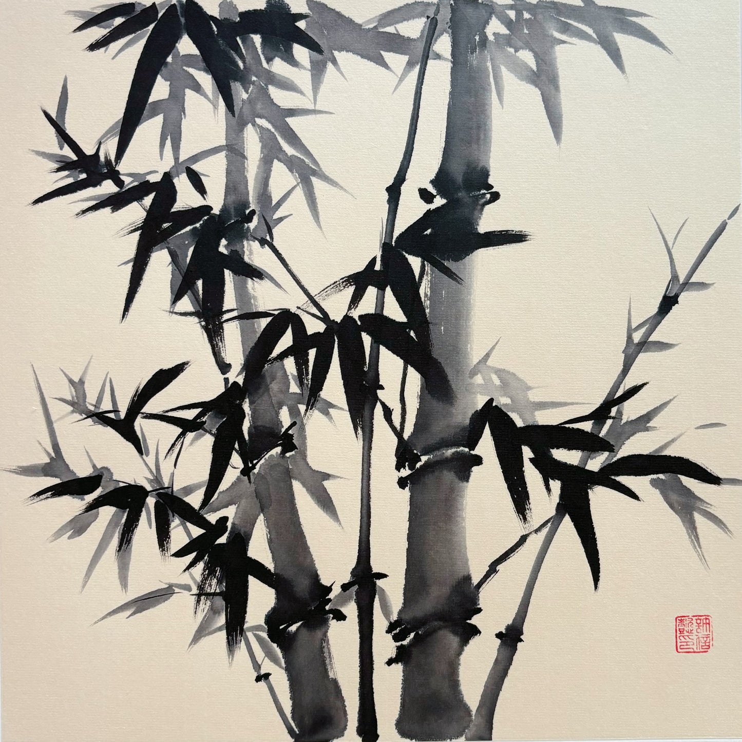 Traditional Chinese Painting Bamboo Art