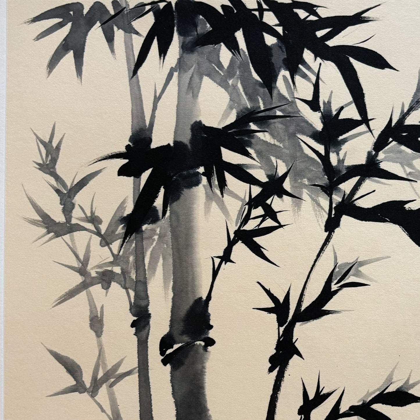 Original Chinese Painting Bamboo Wall Art