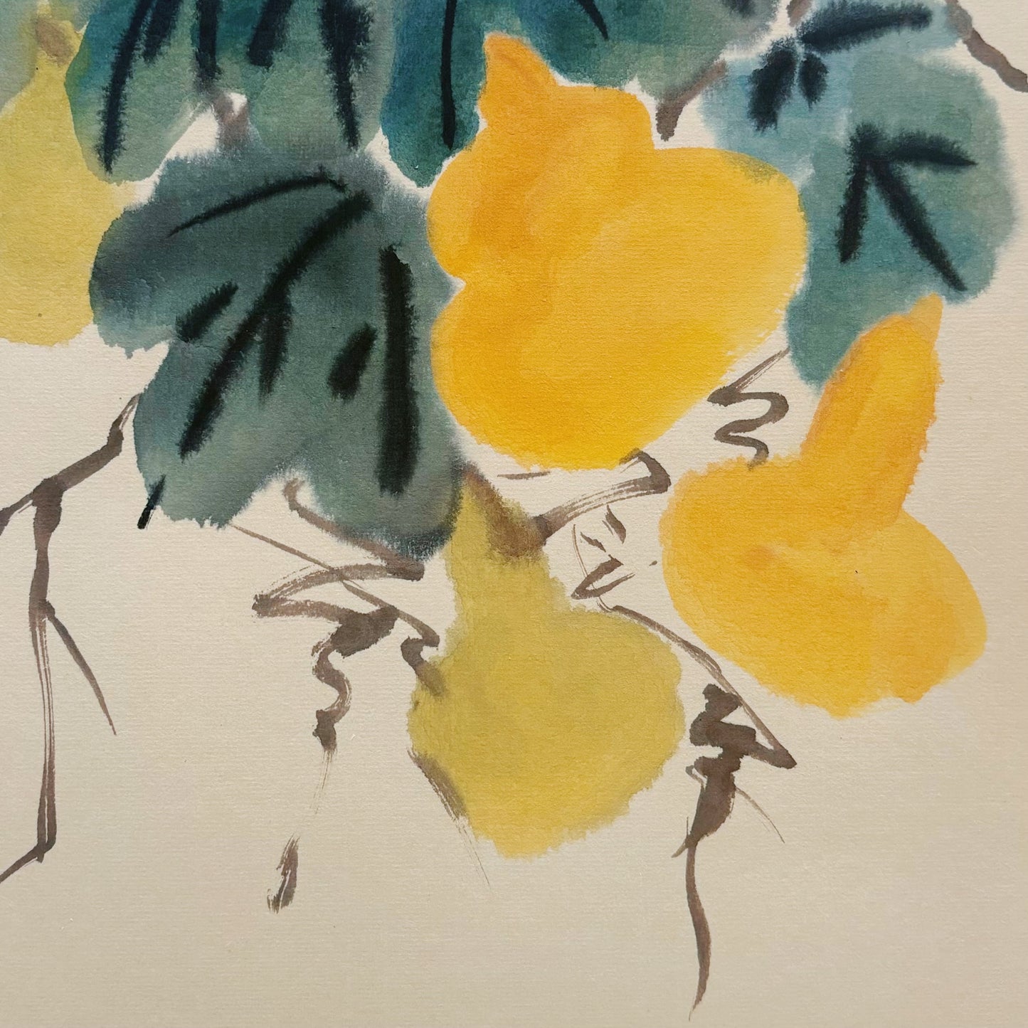 Classic China Art Retro Ink Wash Artwork