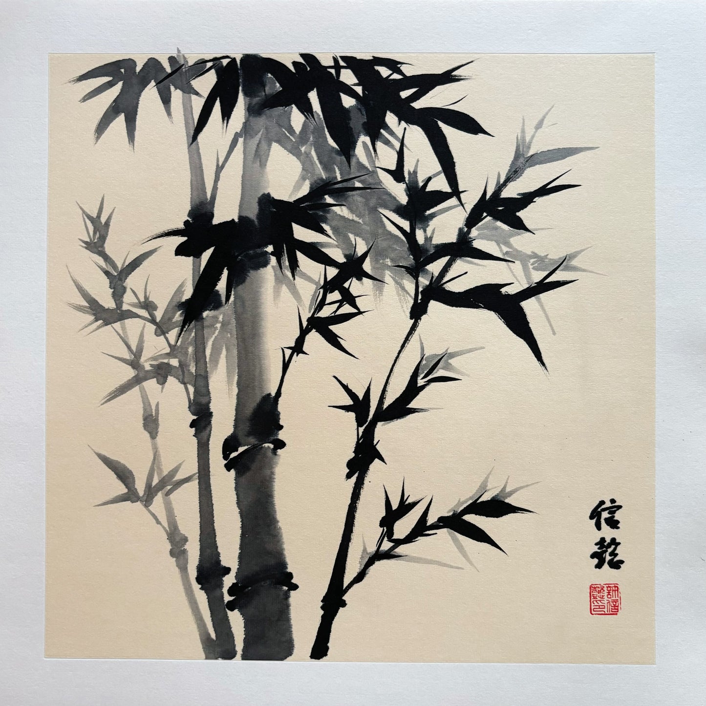 Original Chinese Painting Bamboo Wall Art
