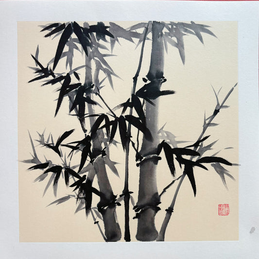 Traditional Chinese Painting Bamboo Art