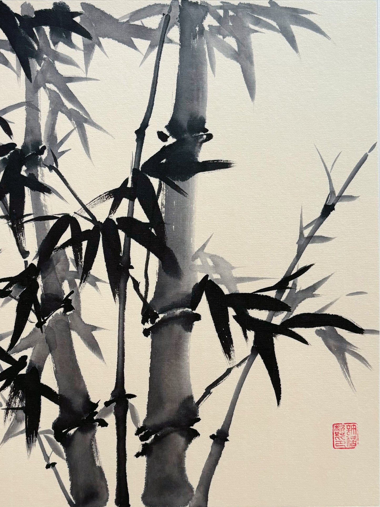 Traditional Chinese Painting Bamboo Art