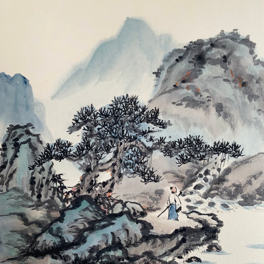 Landscape Chinese Ink Painting