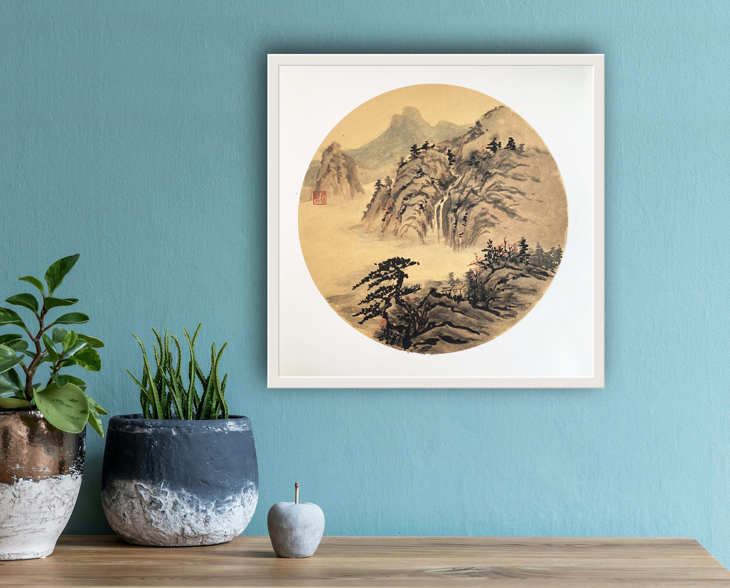 Antique Style Landscape Painting Original China Art