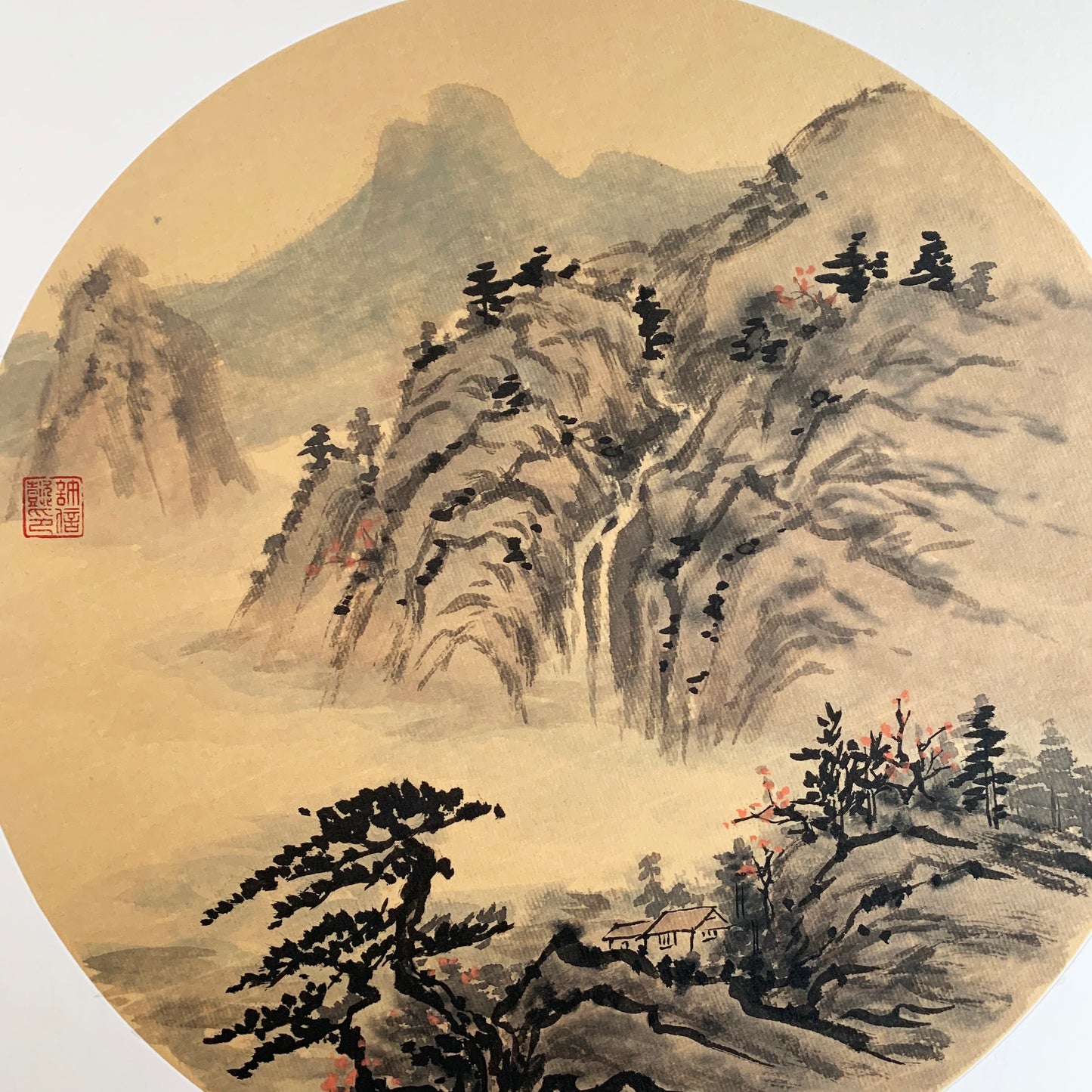 Antique Style Landscape Painting Original China Art