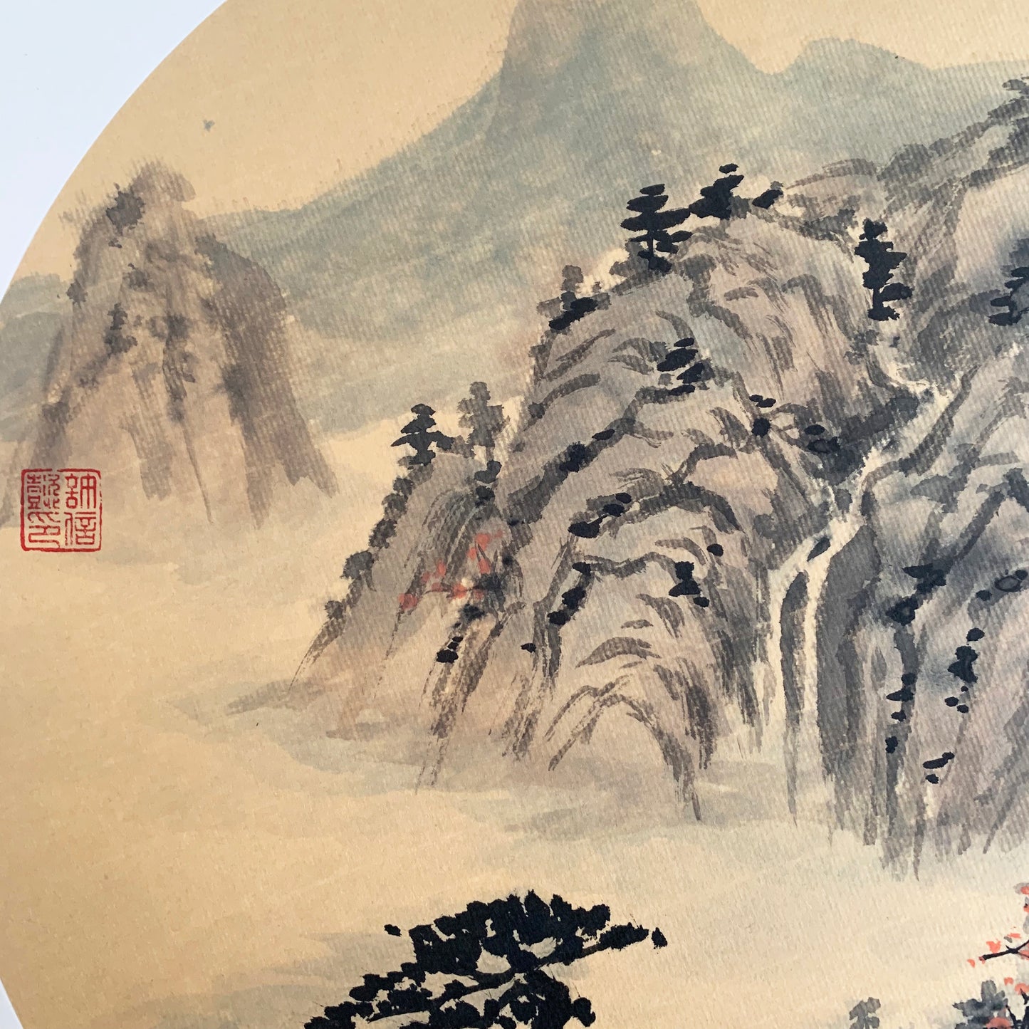 Antique Style Landscape Painting Original China Art